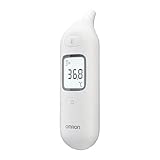 OMRON Gentle Temp 533, Infrarot Fieberthermometer Ohr, kontaktloses Digitalthermometer für schnelle, genaue Messungen ohne Berührung, Messwerte jederzeit verfügbar dank Speicherfunktion