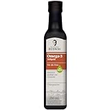 Dr. Budwig Premium Omega 3 Öl Vegan (250ml) - Zellgold für die Frau - hochdosiertes natürliches DHA & EPA - Algenöl, Leinöl Bio & Sanddornöl Bio - hochdosiertes DHA & EPA - laborgeprüft - flüssig