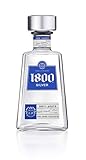 Cuervo 1800 Silver Tequila 38% vol. (1 x 0,7l) – Kristallklarer, mexikanischer Tequila hergestellt aus 100% blauer Agave von Hand gepflückt – Ideal für klassische Margaritas