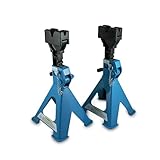 MS-Point BITUXX® 2 x Unterstellböcke 3T Auto PKW Abstellbock Unterstellbock Stützbock 3000 Kg 3T Wagenheber Stützen 6T 6000 Kg