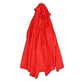 Ersatz-Sonnenschirm-Überdachung für den Außenbereich, Garten-Sonnenschutz-Abdeckung, regenfester Stoff mit breiter Abdeckung für 6-Rippen-Regenschirm, Polyester-Material, einfach (BognajinvkwA-11)