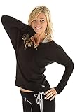 WINSHAPE Damen Freizeit Sport Dance Fitness Ws2 Longsleeve, Schwarz, S EU