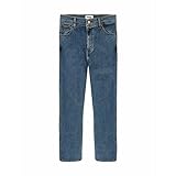 Wrangler Men's Texas Slim Stonewash Jeans, Blue, W50 / L32
