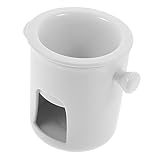 ELAYARD Ofen zum Schmelzen von Schokolade Fondue-Schokolade weiße Schokoladensauce Schmelzer Teetassen Creme käsefondue Set käse fondueset Schmelzversorgung Schokoladenfonduetopf Keramik