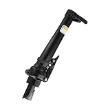 Gettimore Faltbarer Vorbau für 14 Zoll Elektro-Faltrad, 25,4 mm Innendurchmesser Eisen Riser mit Schnellverschluss-Design, kompatibel mit 14 Zoll Falträdern, Schwarz, 340 mm Länge