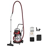 Einhell Nass-Trockensauger TE-VC 3080 SACL (1150 W, 220 mbar Saugleistung, 30 L Behälter, Staubschutzklasse L, HEPA-Filter, Filterreinigung, Automatiksteckdose, inkl. Zubehör)