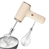 Elektrischer Handmixer | Elektrischer Schneebesen Handmixer | Elektrischer Schneebesen | Werkzeug für Hobbybäcker und Köche | Robuste Konstruktion, austauschbare Schlägel und effizientes Mixerlebnis