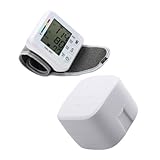 MUCKLILY Digitales Langlebiges Handgelenk blutdruckmessgerät mit Großem Lcd display Automatischer Abschaltung Pulsanzeige Geeignet für Senioren und Täglichen Gebrauch zu Hause