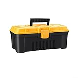 Werkzeugkasten für die Organisation von Elektrowerkzeugen, Handwerkzeugen und Bastelbedarf, leichtes Design (33 cm B)