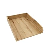 regalik Wickelaufsatz Universal, Wickeltischaufsatz für Kommoden in beliebiger Breite, Abnehmbar Wickelkommode aufsatz, Abgerundeten Frontplatten, Oak, 72cm x 54cm