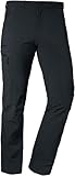 Schöffel Herren Pants Koper1 Robuste Hose Mit 4-Wege-Stretch, Elastische Und Wasserabweisende Wanderhose Für Männer, Schwarz, 50 EU