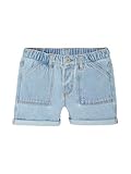 Vertbaudet Mädchen Jeansshorts Basic helles blau 134
