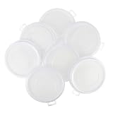 Parliky 10 Stück Teiliges Leeres Stempelkissen Farbe Hochdichte Schwammpads für DIY Malerei Vielseitig Nachfüllbar für Basteln Scrapbooking Karten und Textilgestaltung