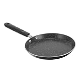 GRIRIW Antihaft Bratpfanne 22cm Induktions Und Gasherd Geeignet Schwarze Pfanne Für Eier Und Pfannkuchen Leicht Zu Reinigen Langlebige Kochgeschirr Für Die Heimische Küche