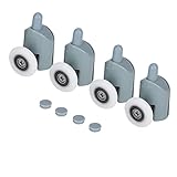 LMHHMIN Ersatz-Duschschiebetür aus Glas, Bodenläufer, Rollen, Riemenscheiben, Rad (Einzelrad)