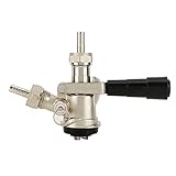 Bierfass-Kupplung, D-Typ, Bierspendersystem, Bier-Kupplung, Fass, Heimbrausystem mit Sicherheits-Überdruckventil für den Haushalt