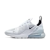 Nike W Air Max 270, Damen Laufschuhe, Weiß (White/Black-White 100), 38.5 EU