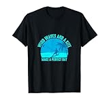 Geschenk für Kitesurf-Liebhaber Kitesurfer Kitesurfer blaues T-Shirt