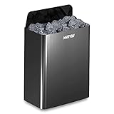 Harvia Holl's, Wall Black Modell 9,0 kW Herd ohne Kontrolleinheit, DIY, Küchen und Badezimmer, Saunazubehör, Öfen, SN-Harvia-SW90E