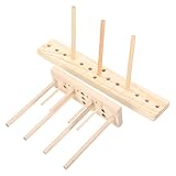 iplusmile 2 Stück Holz Schleifenmacher Schleifenschablone für Netz Satinbänder Bastelwerkzeug für Kranz Haar Geschenkdekorationen Selbstgemacht Basteln für Weihnachten Hochzeit