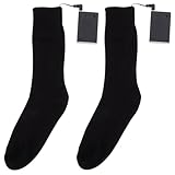 Milisten Beheizbare Baumwollsocken Doppellagig bis Wärmefarbinfrarot Technologie Atmungsaktiv Strapazierfähig Warm für Damen Herren Outdoor Winter ohne Batterie Geschenk