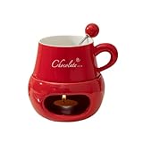 Einzigartige Schokoladenschmelzschmelze Fondue Cup Aus Der Qualität Keramik Für Eine Großartige Passform Auf Jeden Esstisch