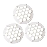 PRETYZOOM 1 Satz Knödelmacher Selber Machen Russischer Ravioli-fleischknödelhersteller Knödelform Lebensmittelformen Kitchen Tools Knödelmaschine Werkzeug Knödel Machen Schimmel Weiß 3st