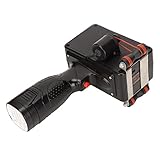 Huleo Tintenstrahldrucker, Handheld-Tintenstrahldrucker 3 Druckgenauigkeitsunterstützung 14 Sprachen 4,3-Zoll-LCD-Touchscreen für Datumsetikett (EU-Stecker)