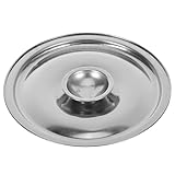ADOCARN Edelstahl Ersatzdeckel 12cm für Töpfe und Pfannen Universeller Kochtopfdeckel mit Hitzebeständigem Design für Küche und Kochgeschirr