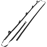 DOITOOL Yoga Widerstandsband mit Türanker Schweres Trainingsband aus Strapazierfähigem Material für Krafttraining Muskelaufbau und Stretching zu Hause und Fitnessstudio