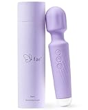 Fae Vibrator für Frauen - Kompakt & Leises Massagegerät und Wiederaufladbar - Sexspielzeug, sex spielzeug für die frau - Magic Wand mit 160 Vibrationskombinationen - Pure Serie, Periwinkle Purple