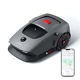 MOVA 1000, Mähroboter 360° 3D LiDAR kabellose Einrichtung & genaue Kartierung bis 1000 m², Mähroboter ohne Begrenzungskabel, Smarte Hindernisvermeidung, Verbesserte Geländeräder, U-förmiges Schneiden