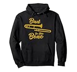 Bad To The Trombone Lustiges Blasinstrument Shorty Pullover Hoodie