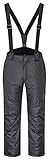 icefeld Herren Winterhose/Thermohose/Schneehose PFC frei, schwarz in XL