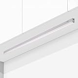 Oktaplex Riga Unterbauleuchte LED 114 cm neutralweiß 4000K LED Leiste 230V 1630 Lumen mit Schalter erweiterbar Unterbauleuchte-Küche 18W