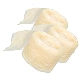 PRETYZOOM 3St Gefüllte Bratwurst Wurstfüllung hausgemachte Wurstmaschine manueller Wurstfüller natürliche Wursthüllen Schinkenherstellung Kollagenhülle frische Wursthülle DIY Wursthülle Weiß