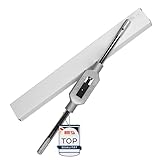 AM-Zerspanungstechnik Windeisen | verstellbares PRO Windeisen für Gewindebohrer | Auswahl verschiedener Halter, verstellbar für Gewindeschneider Set - M4-M12 | Größe 2