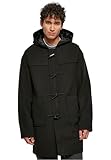 Urban Classics Herren Duffle Coat Black, S