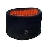Tnfeeon USB-Nackenheizkissen, Weiches Polarfleece, Kabellos Elektrisch Beheizter Schal, 3 Heizstufen 107 °F Bis 131 °F Zum Erlernen des Arbeitsskifahrens