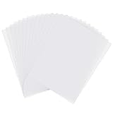 Gitua 30 Stück Overheadfolien, DIN A4 0.1MM Hochwertige Overhead Folien Transparent für Tintenstrahldrucker und Laserdrucker Kopierer OHP