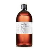 Naissance Weizenkeimöl Nativ (Nr. 239) - 900 ml - Rein und Natürlich - für Haare, Haut, Gesicht, Kosmetik, Massage