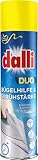 DALLI DUO Bügelhilfe & Sprühstärke 400ml | Leichtes Bügeln & Formgebung für Hemden & Blusen | Glättet Verknitterungen | Frischer Duft | Schützt vor Wiederanschmutzung