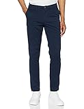 JACK & JONES Herren Chino Hose | Stretch Pants Konischer Schnitt | Slim Fit Look JPSTMARCO JJBOWIE, Farben:Navy, Größe Hosen:34W / 34L, Z-Länge:L34