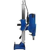 TIMBERTECH® Kernbohrgerät - mit Ständer, Ø Bohrung: ca. 15-205 mm, 3900 W, 580 U/min geeignet für Diamantbohrkronen - Kernbohrer, Kernbohrmaschine, Bohrmaschine für Nass und Trocken