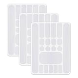 3 Stück Fahrrad Schutzfolie Transparent Rahmenschutzfolie Fahrrad Lackschutzfolie Fahrrad PVC Fahrrad Rahmen Schutz Carbon Aufkleber Fahrrad Rahmenschutz Fahrrad Schutz Lackschäden Rahmen Aufkleber