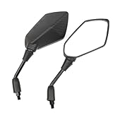 Motorradspiegel E57 zugelassen Motorradrückspiegel M10 Gewinde 360° schwenkbar klare Sicht universal für ATV/Scooter/Moped/E-Bike