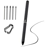 Galaxy Tab S4 S-Pen Eingabestift Kompatibel mit Samsung Galaxy Tab S4 EJ-PT830B T835 T837 S Pen mit Spitzen/Federn(Schwarz)