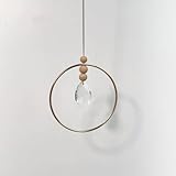 Sonnenfänger Kristall für Fenster– Hochwertiger Crystal Suncatcher für Bezaubernde Lichtspiele– Fensterdeko hängend– Perfekter Fensterschmuck– Kristalle zum Aufhängen