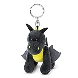 NICI 47992 Schlüsselanhänger Drache Dragor 9cm, GRAU