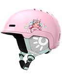 OutdoorMaster Kinder Skihelm, Snowboardhelm für Jungen & Mädchen, Robuste PC-Schale & EPS-Schaum, 12 Belüftungsöffnungen, Verstellbarer Schneesporthelm, Zertifizierter Schneesport- und Snowboardhelm